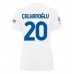 Maillot de foot Inter Milan Hakan Calhanoglu #20 Extérieur vêtements Femmes 2023-24 Manches Courtes